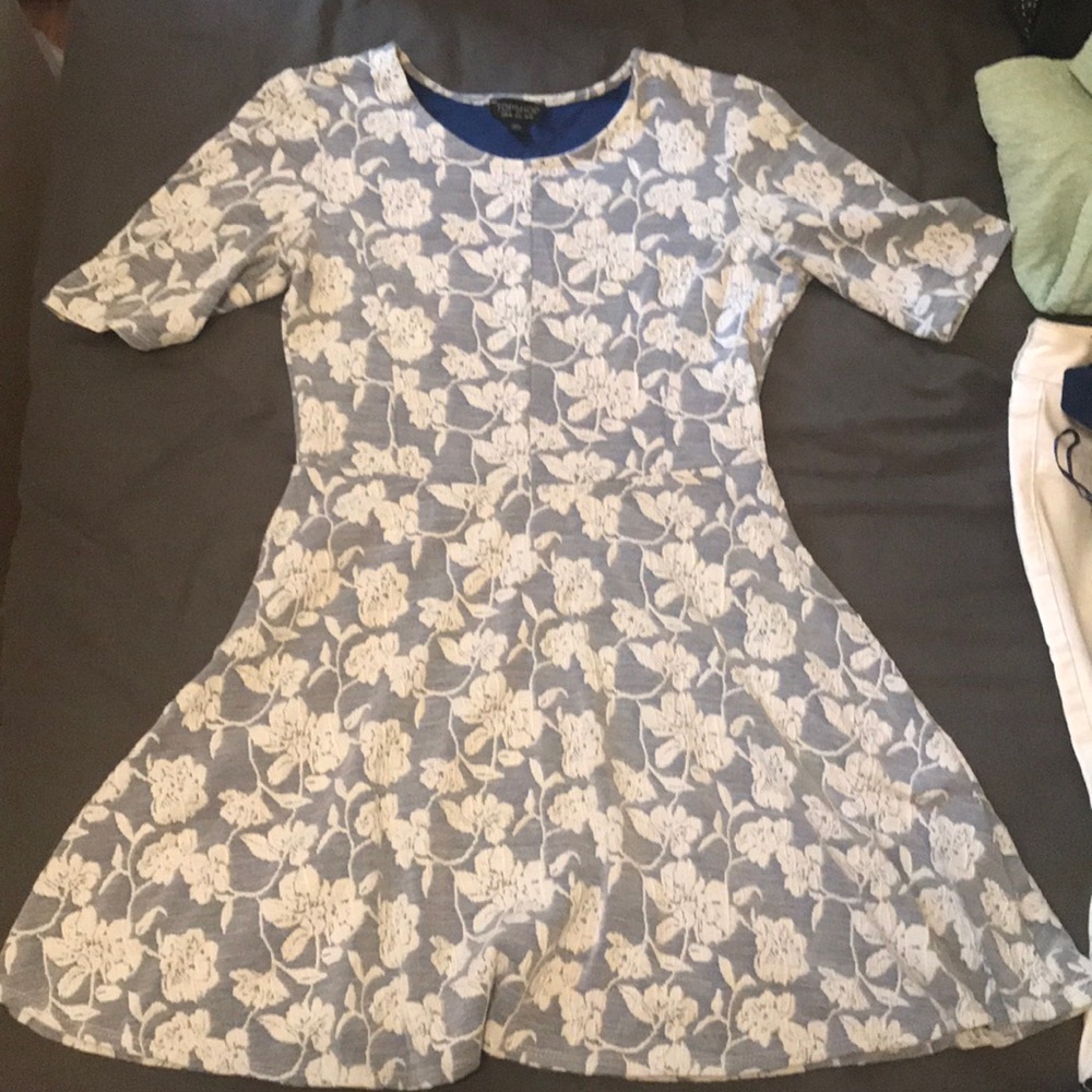 Top shop flowered dress